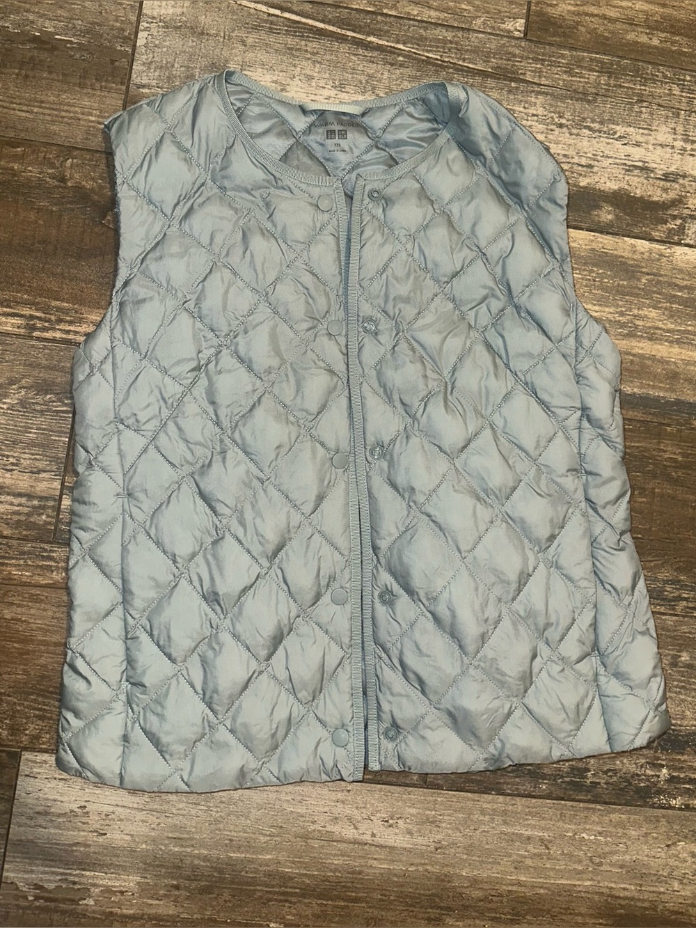 UNIQLO Warm Padded Vest Women's XXS Puff Tech Quilted Packable